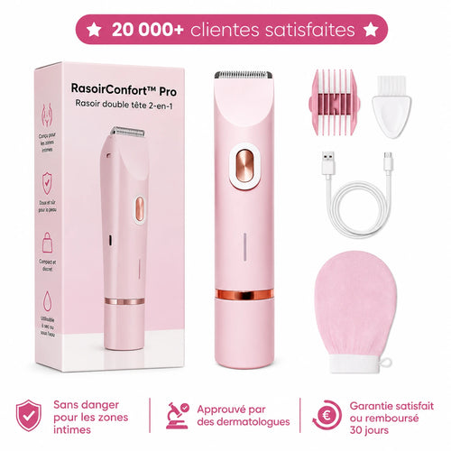 RasoirConfort™ Pro - Rasoir électrique