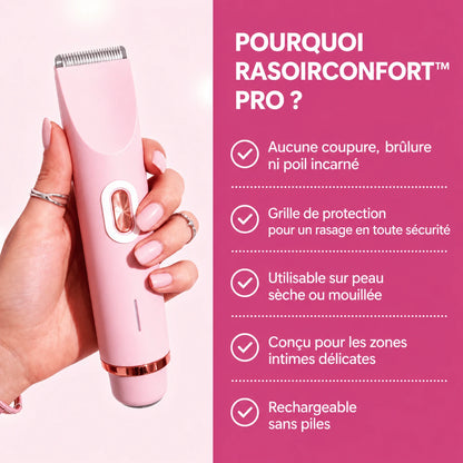 RasoirConfort™ Pro - Rasoir électrique