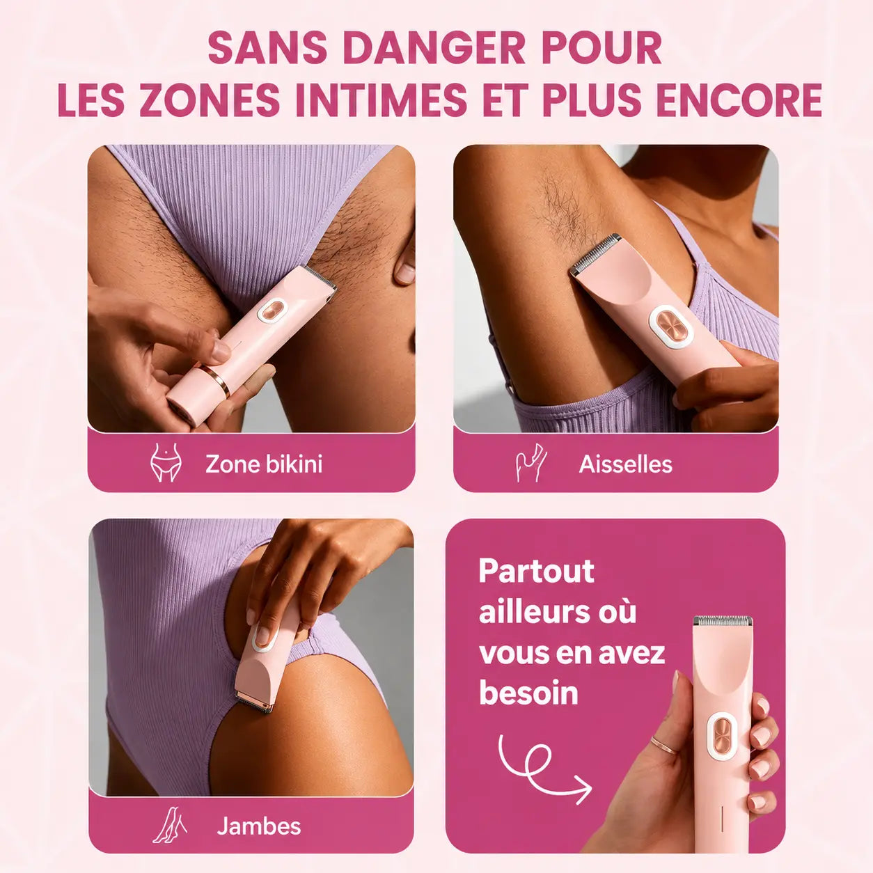 RasoirConfort™ Pro - Rasoir électrique