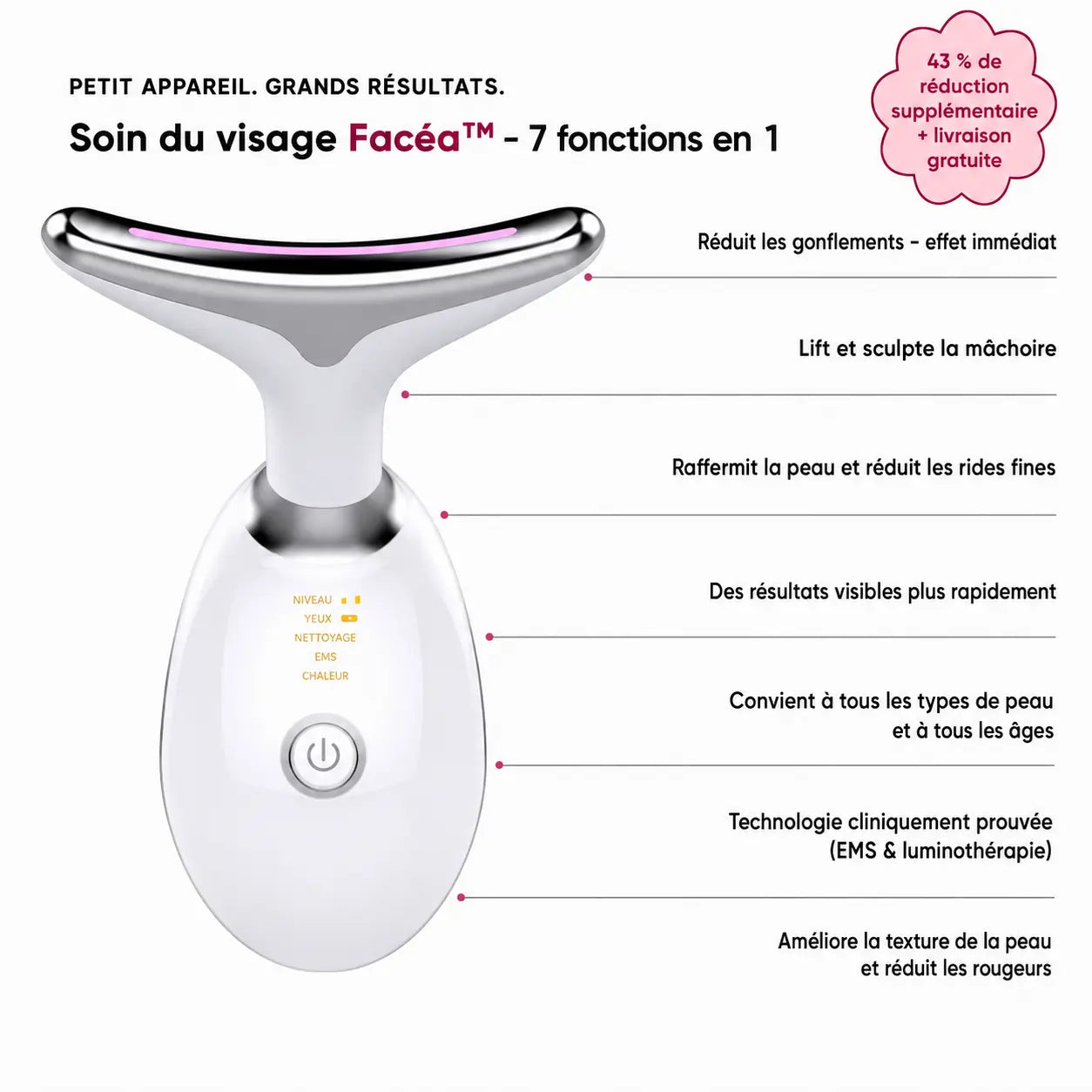 Facéa™ – Sculpteur de visage sans chirurgie